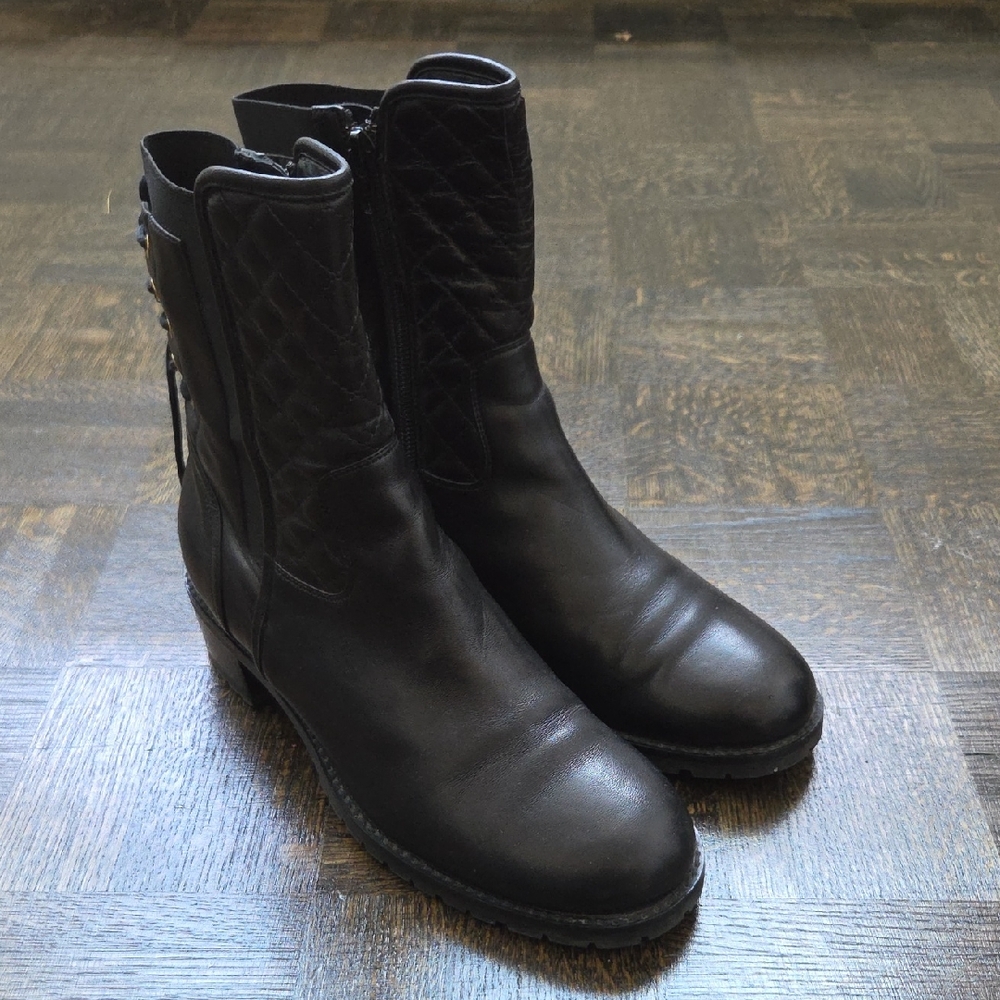 Black Combat & Moto Boots